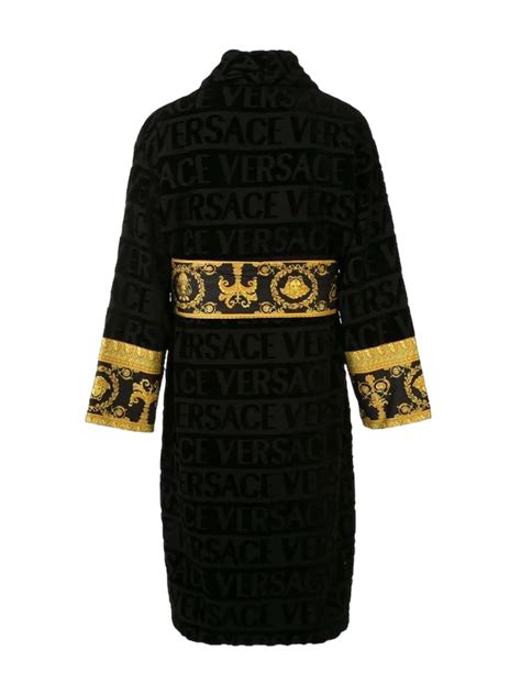 peignoir versace|Peignoir I ♡ Baroque Noir .